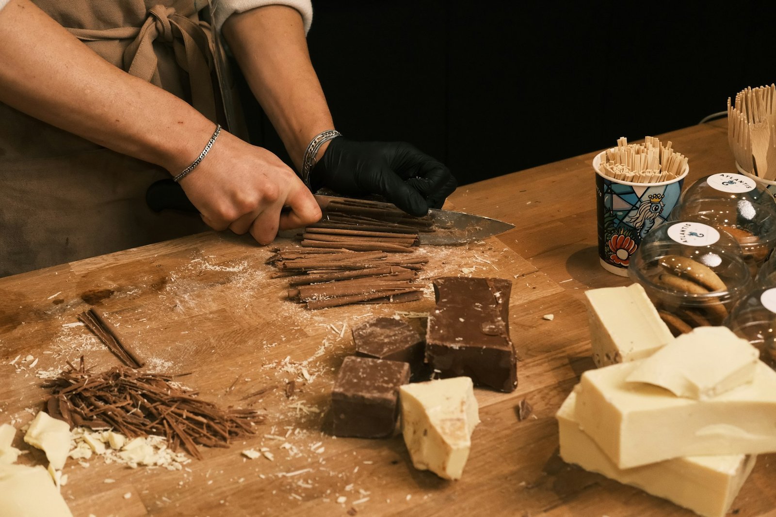 A chocolatier turning locally grown cocoa into finished chocolate