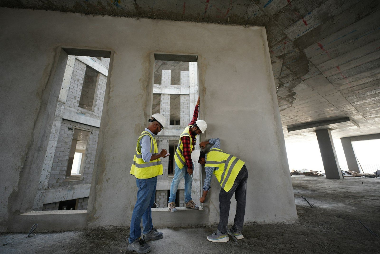 A coach training a group on site